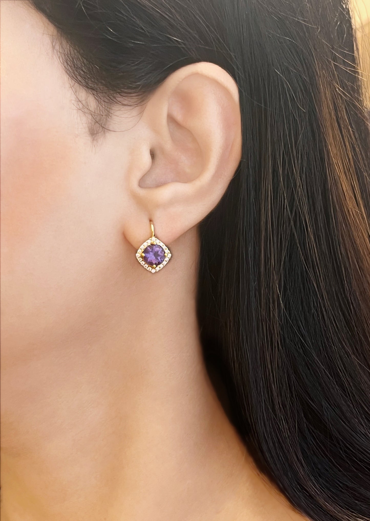 Violet Grace Earring