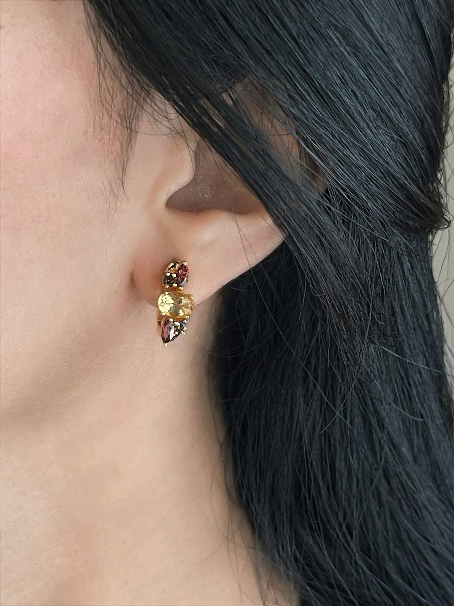 Harvest hues earrings