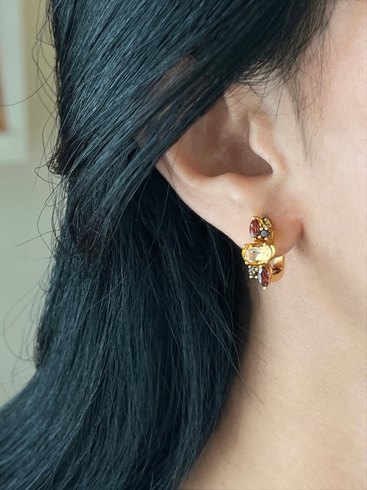 Harvest hues earrings
