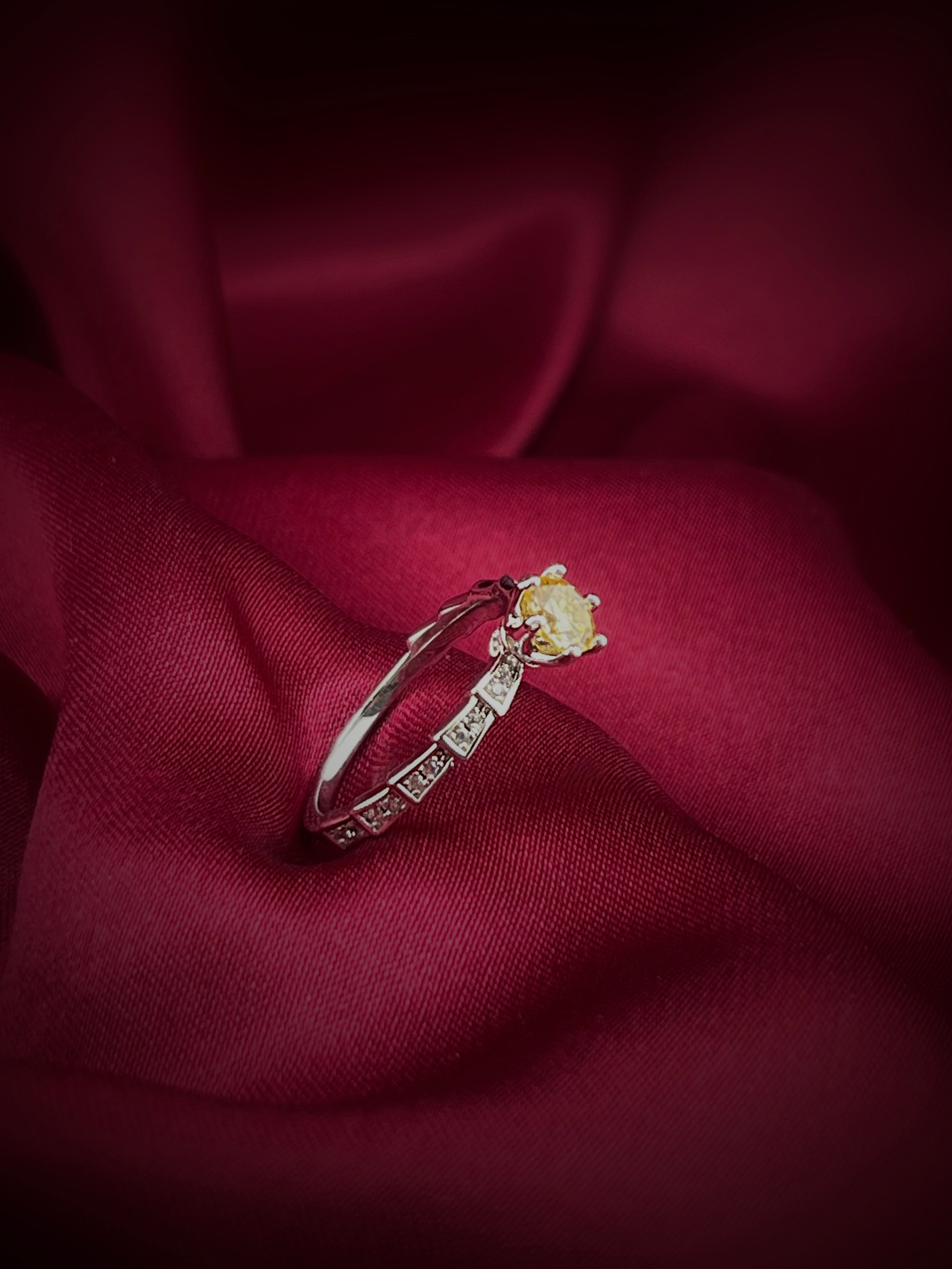 Elegant moissanite ring Singapore
