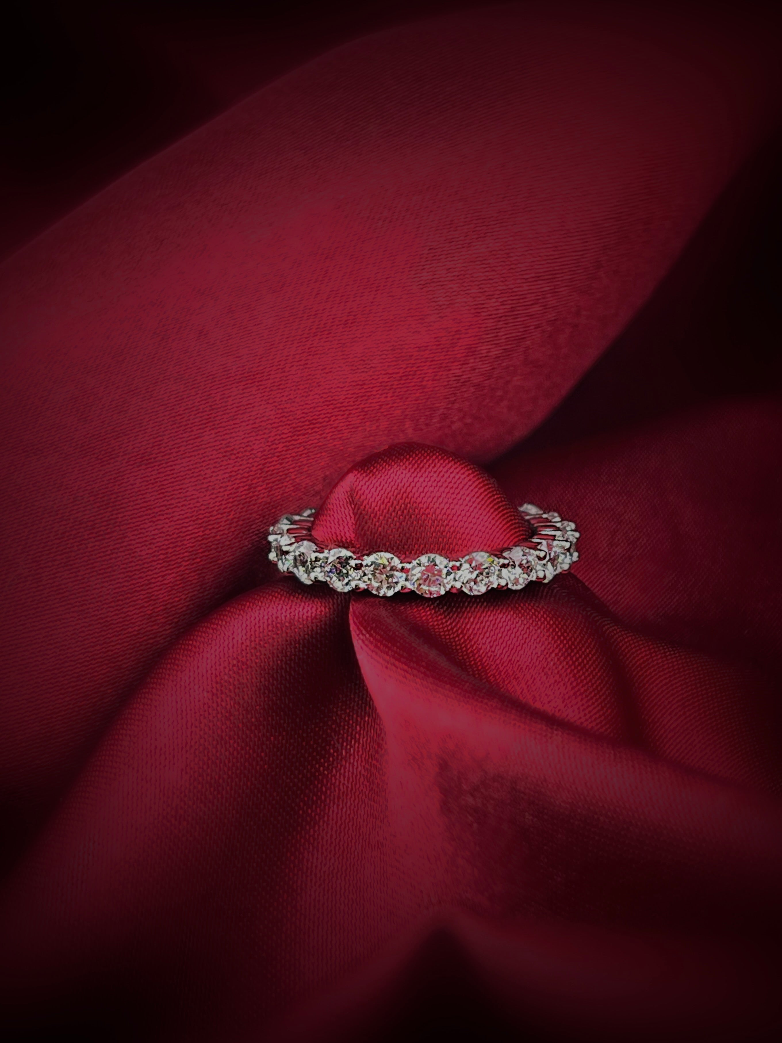 Cynthia moissanite ring Singapore