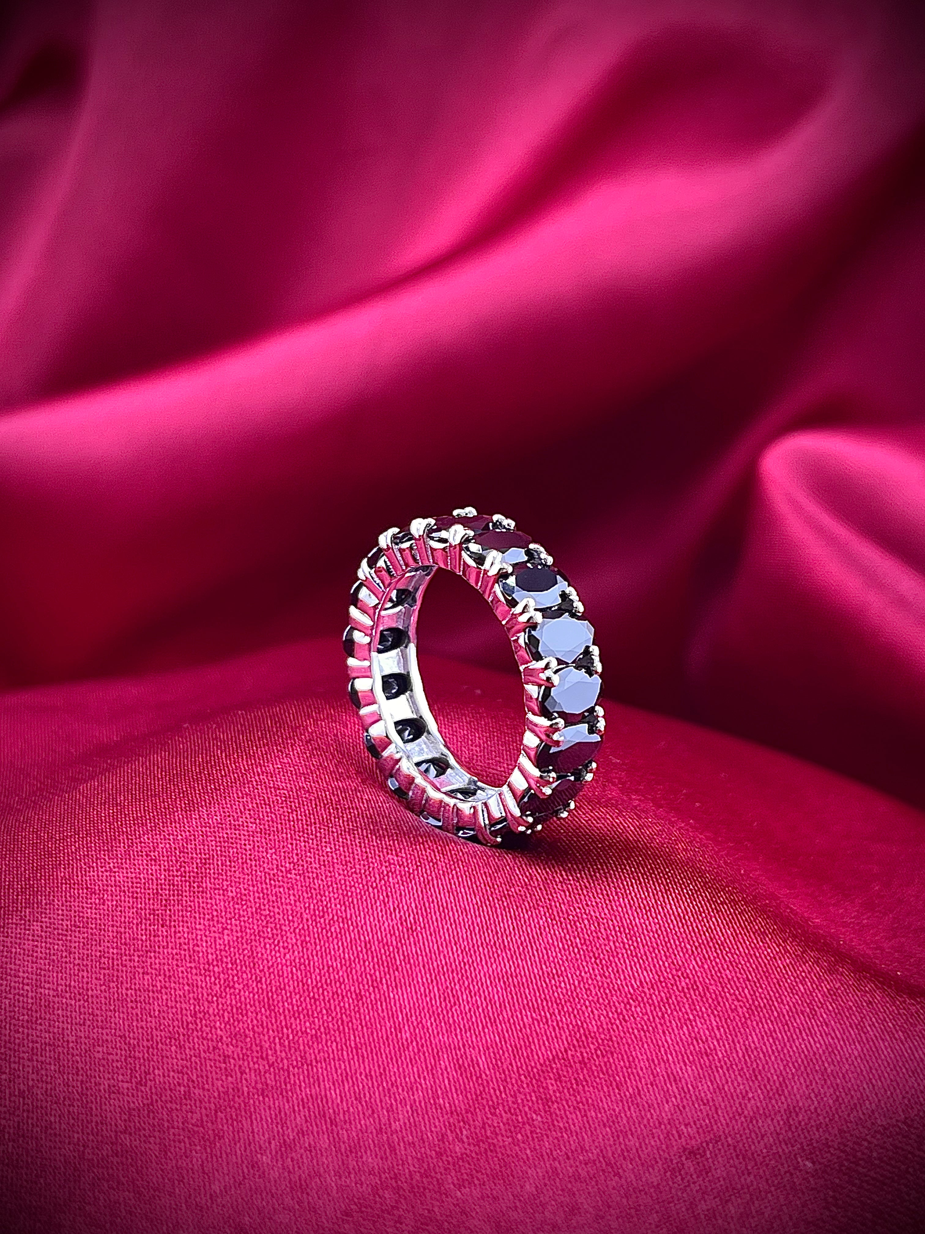 Black gemstone ring Singapore