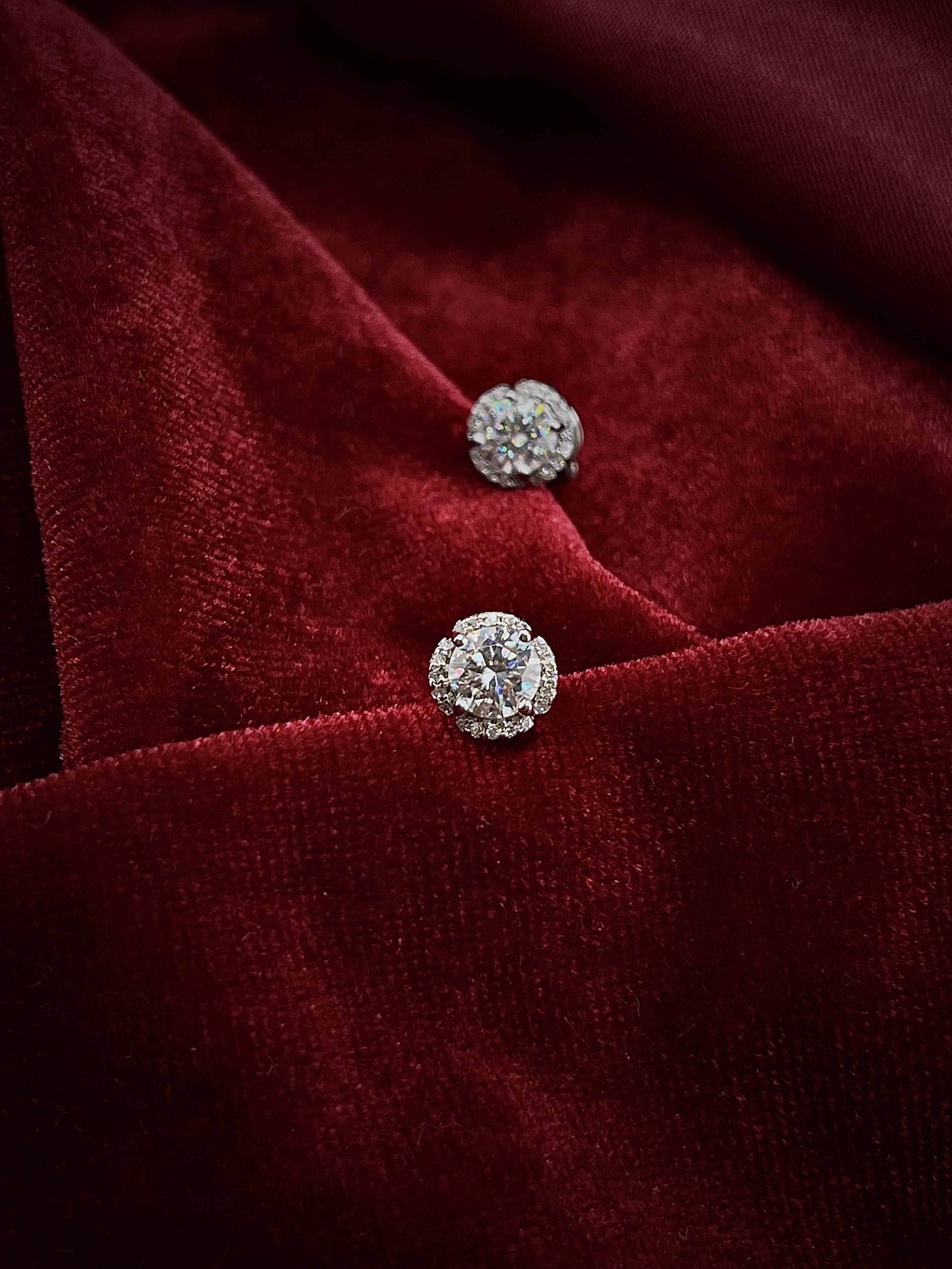 Phoebe Moissanite Diamond Earrings