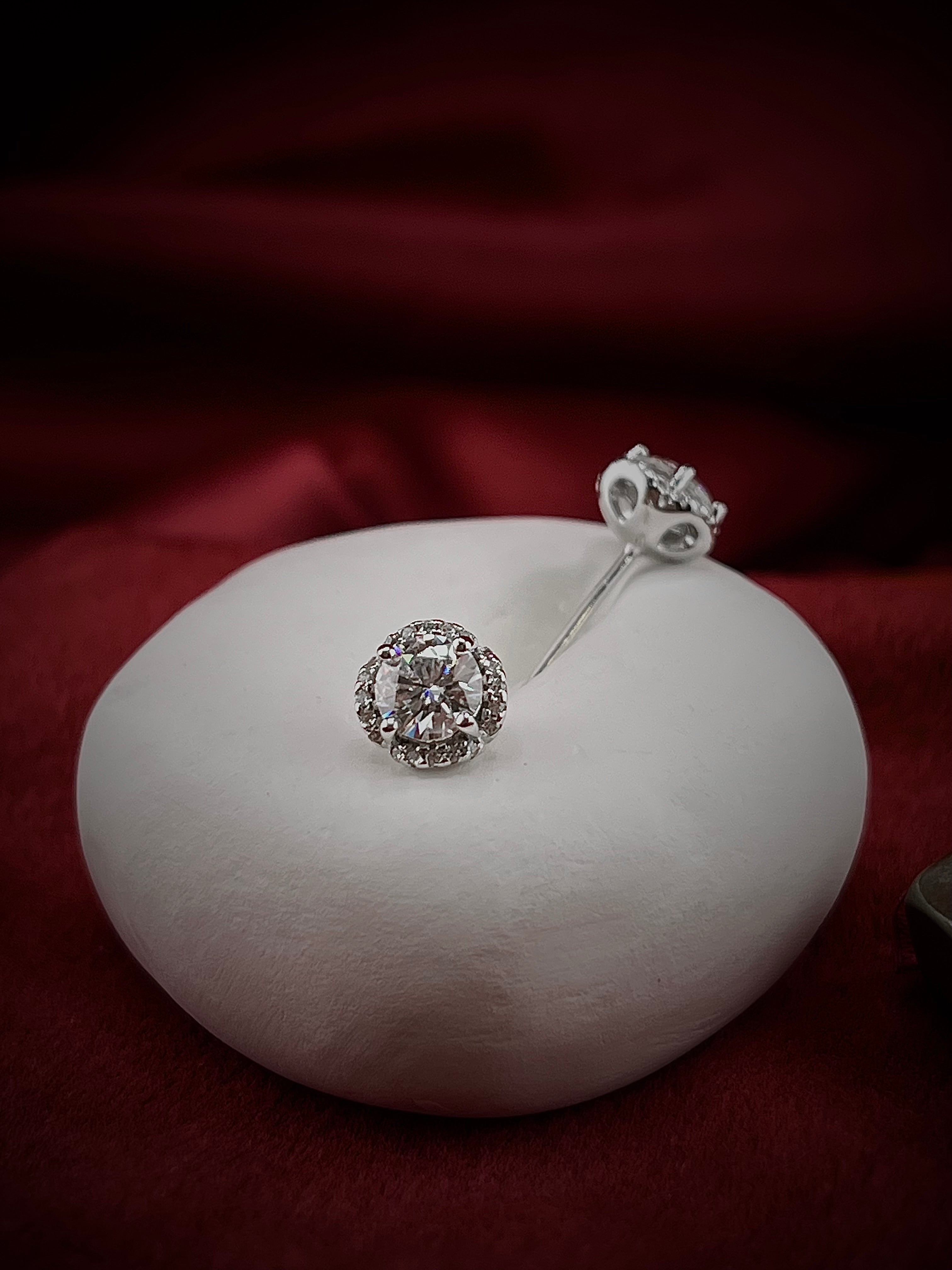 Phoebe Moissanite Diamond Earrings