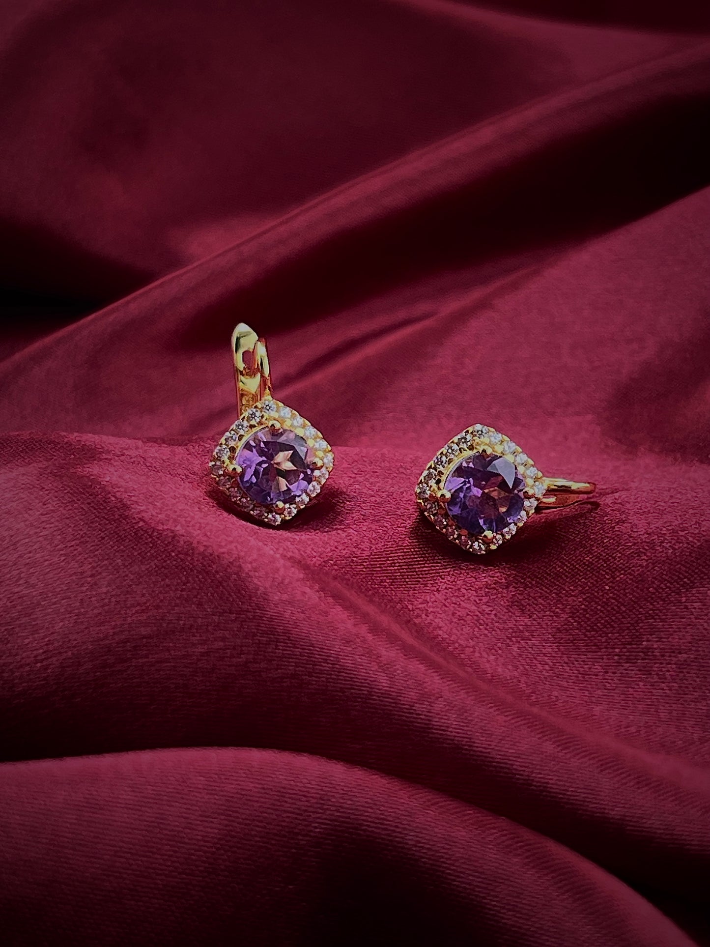 Violet Grace Earring