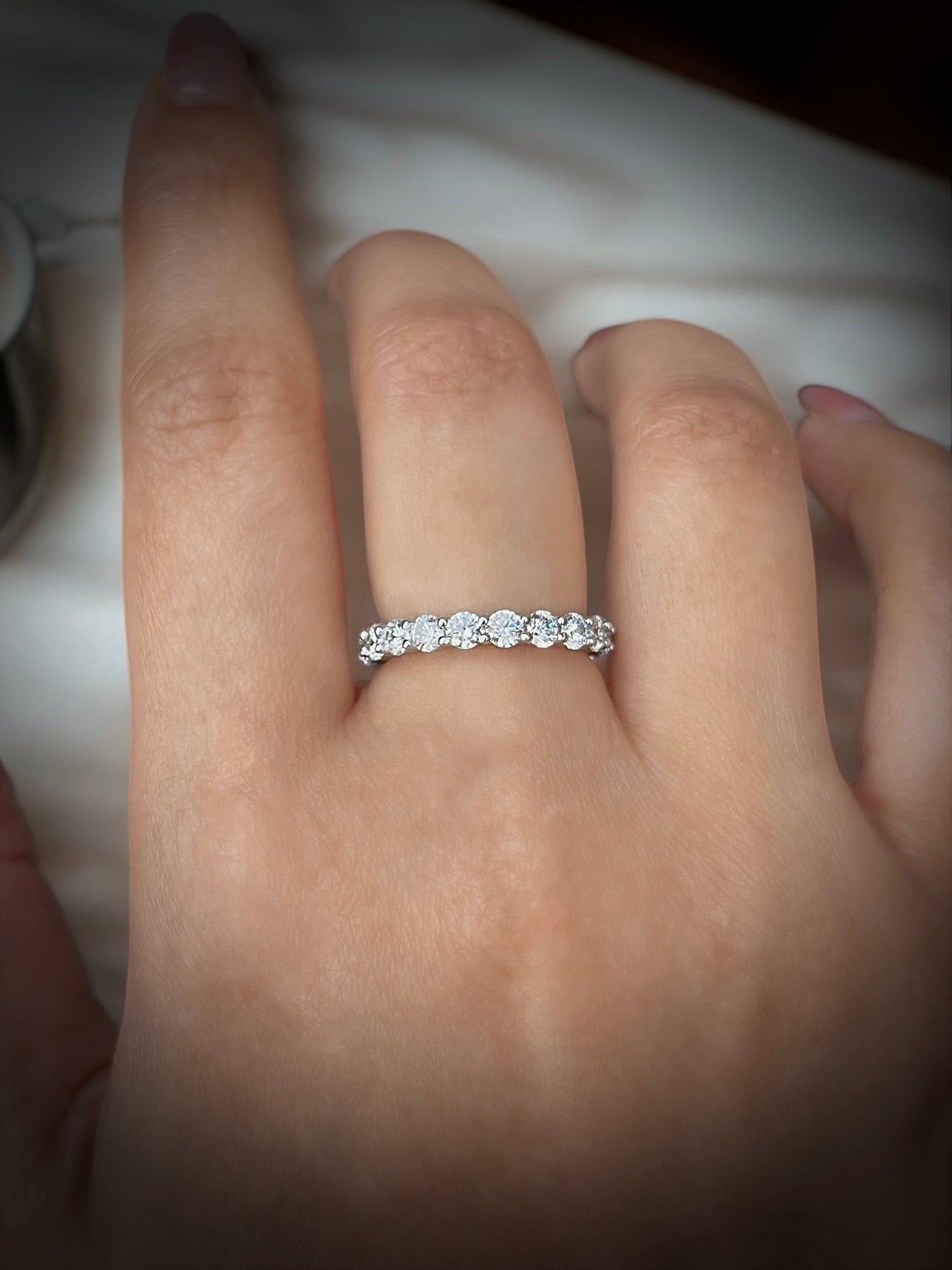 Cynthia eternity band