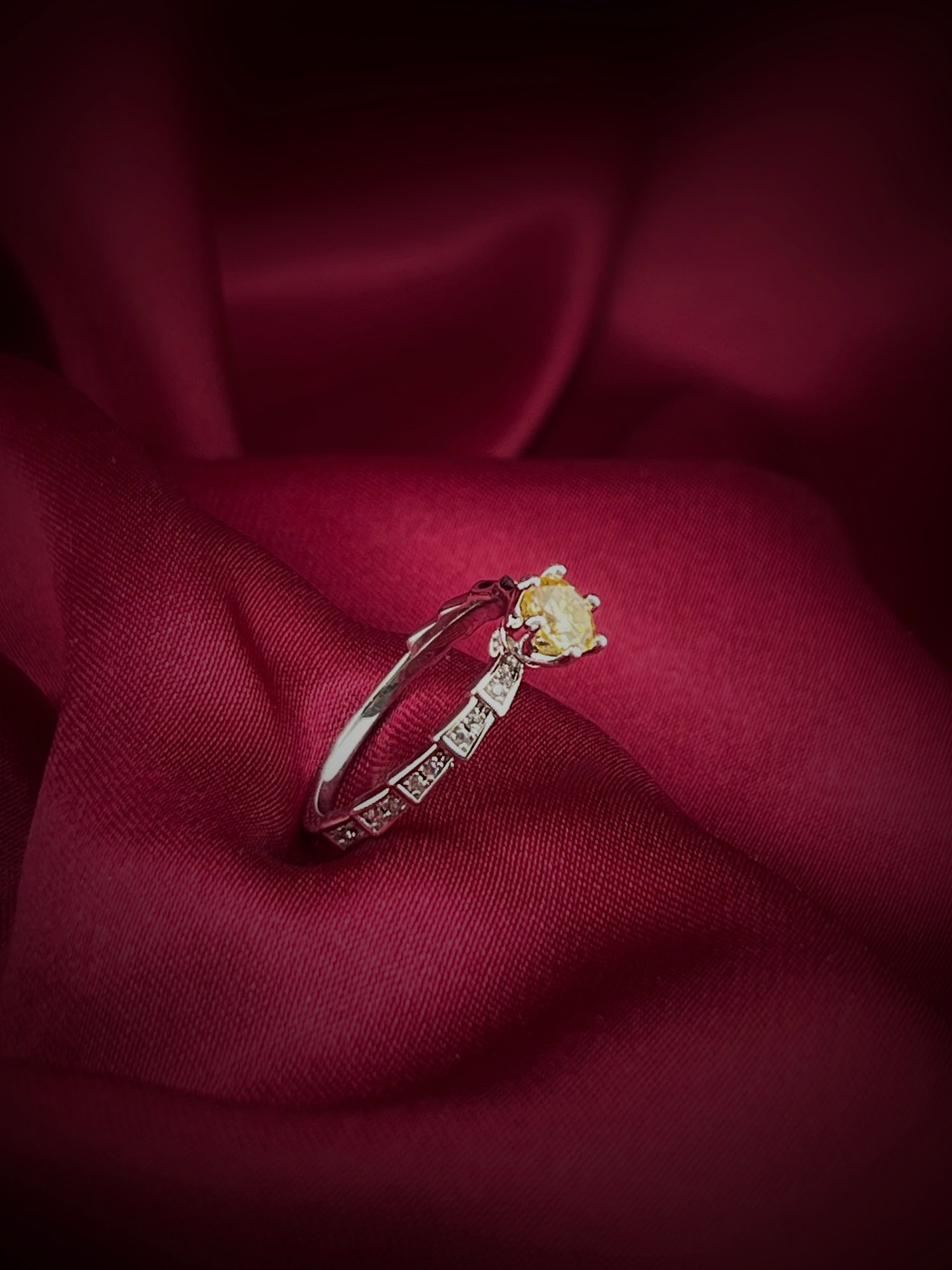 Suree Solitaire Ring