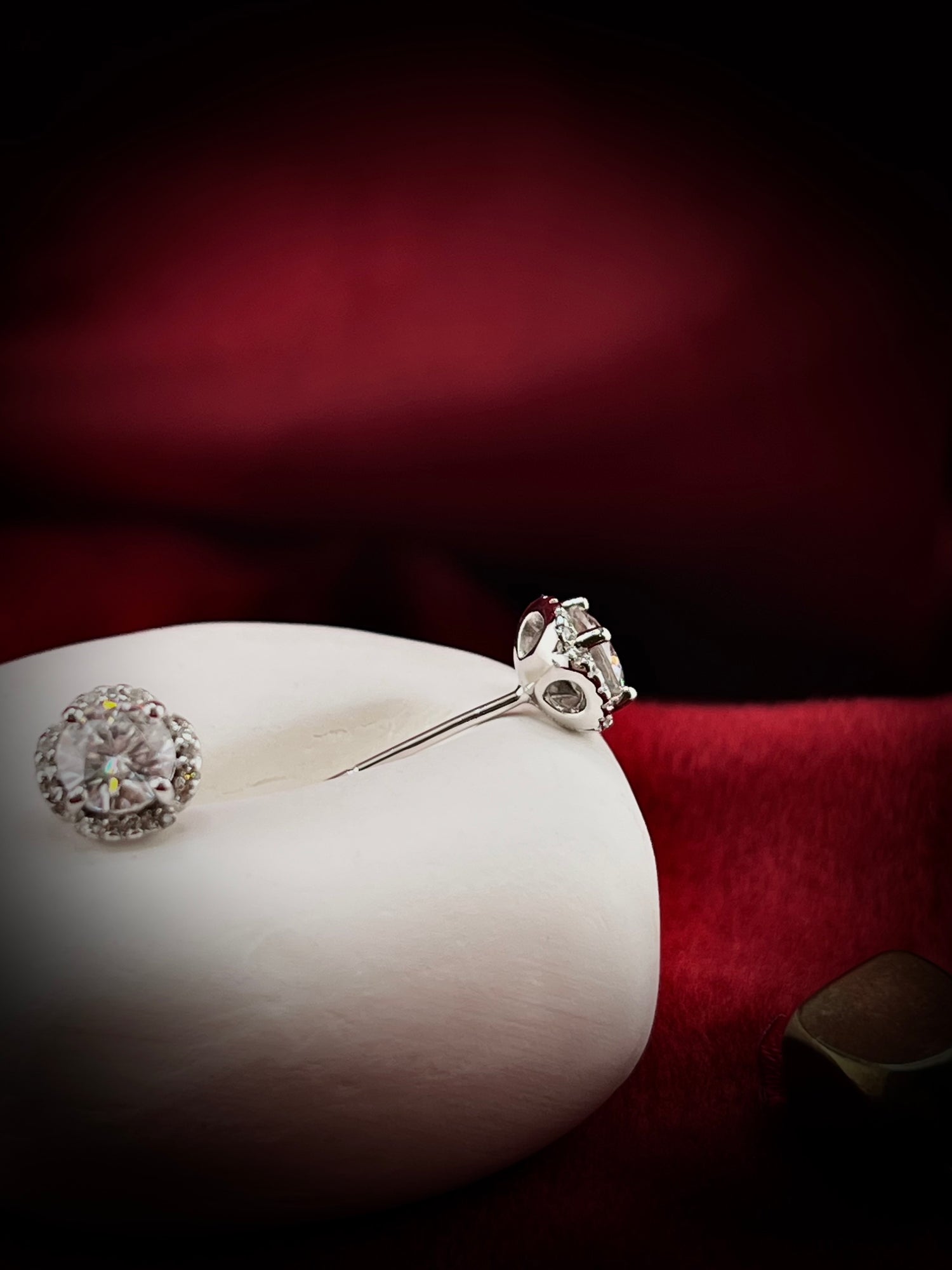 Phoebe Moissanite Diamond Earrings