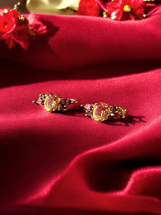 Harvest hues earrings