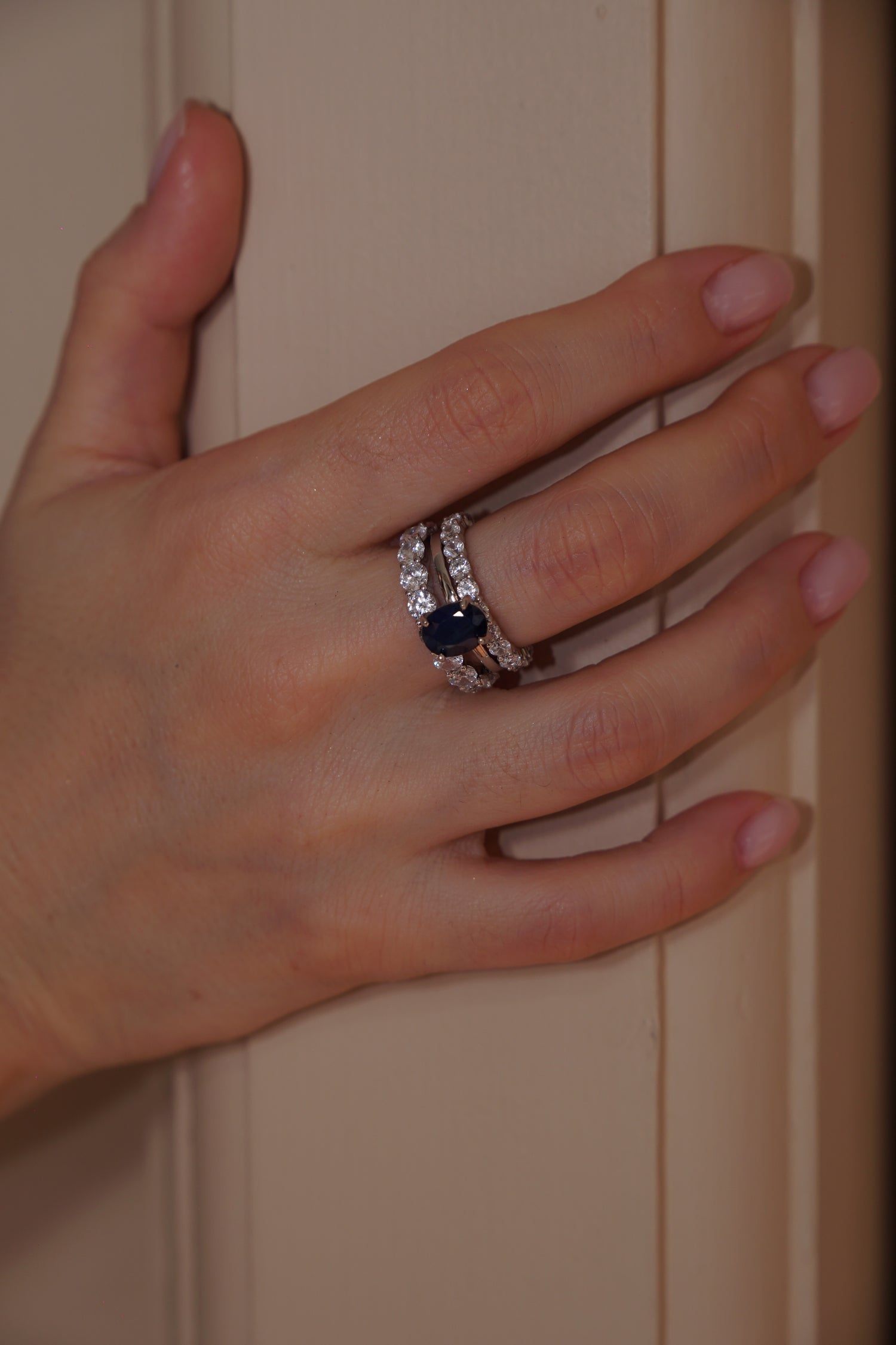 Aria Blue Sapphire ring