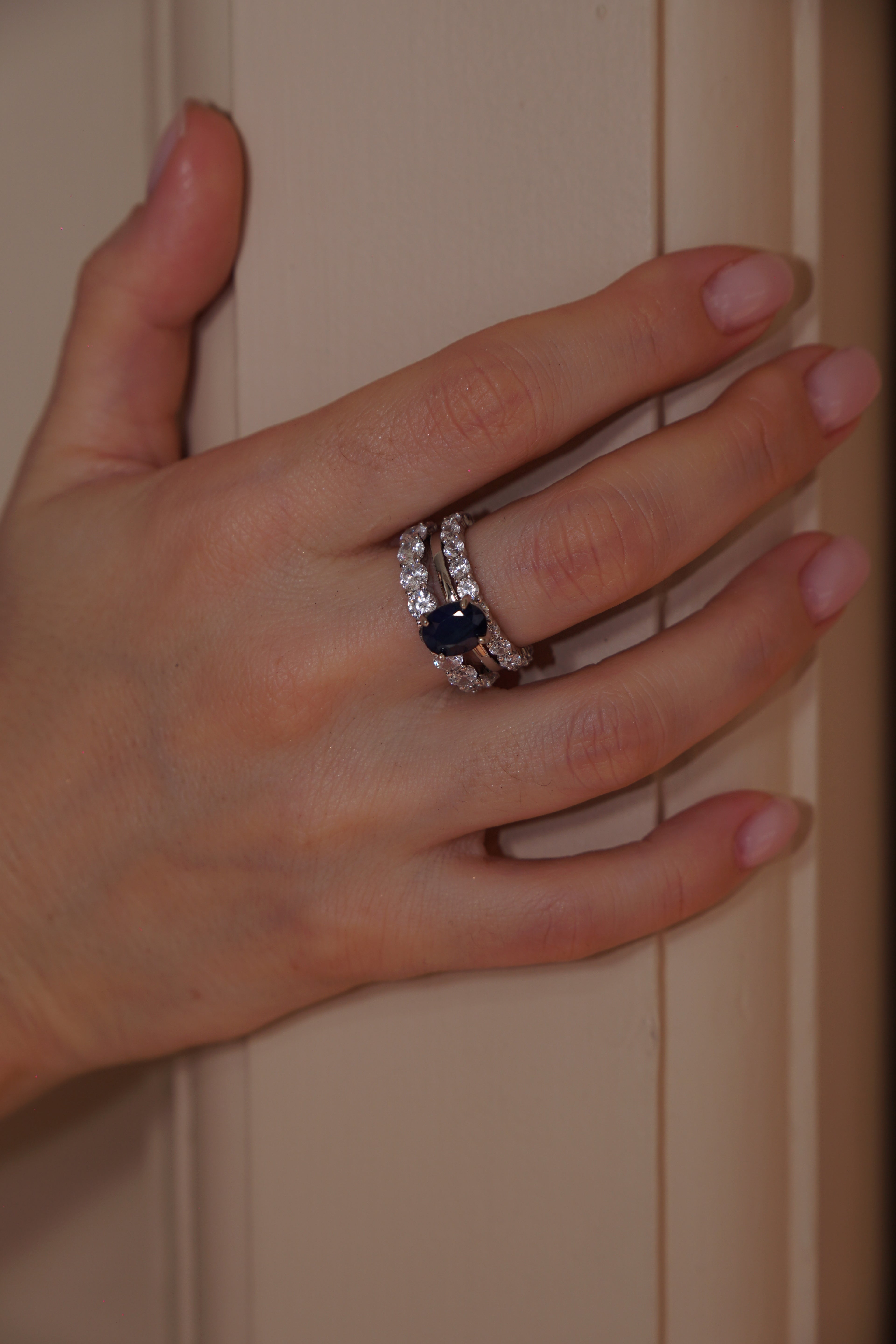 Aria Blue Sapphire ring