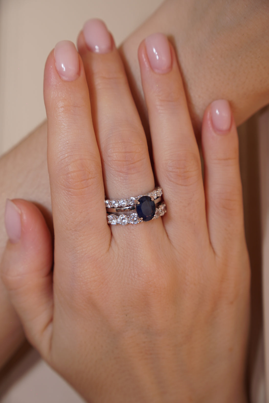 Aria Blue Sapphire ring