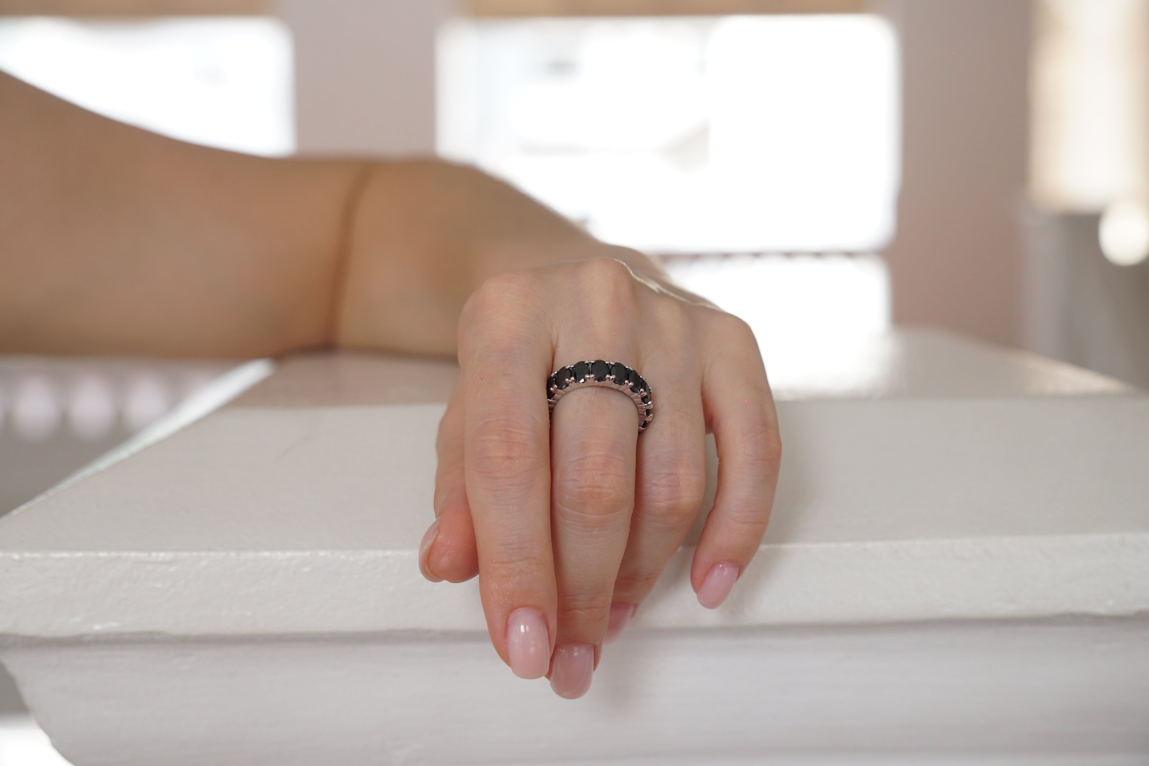 Black Eternity Ring
