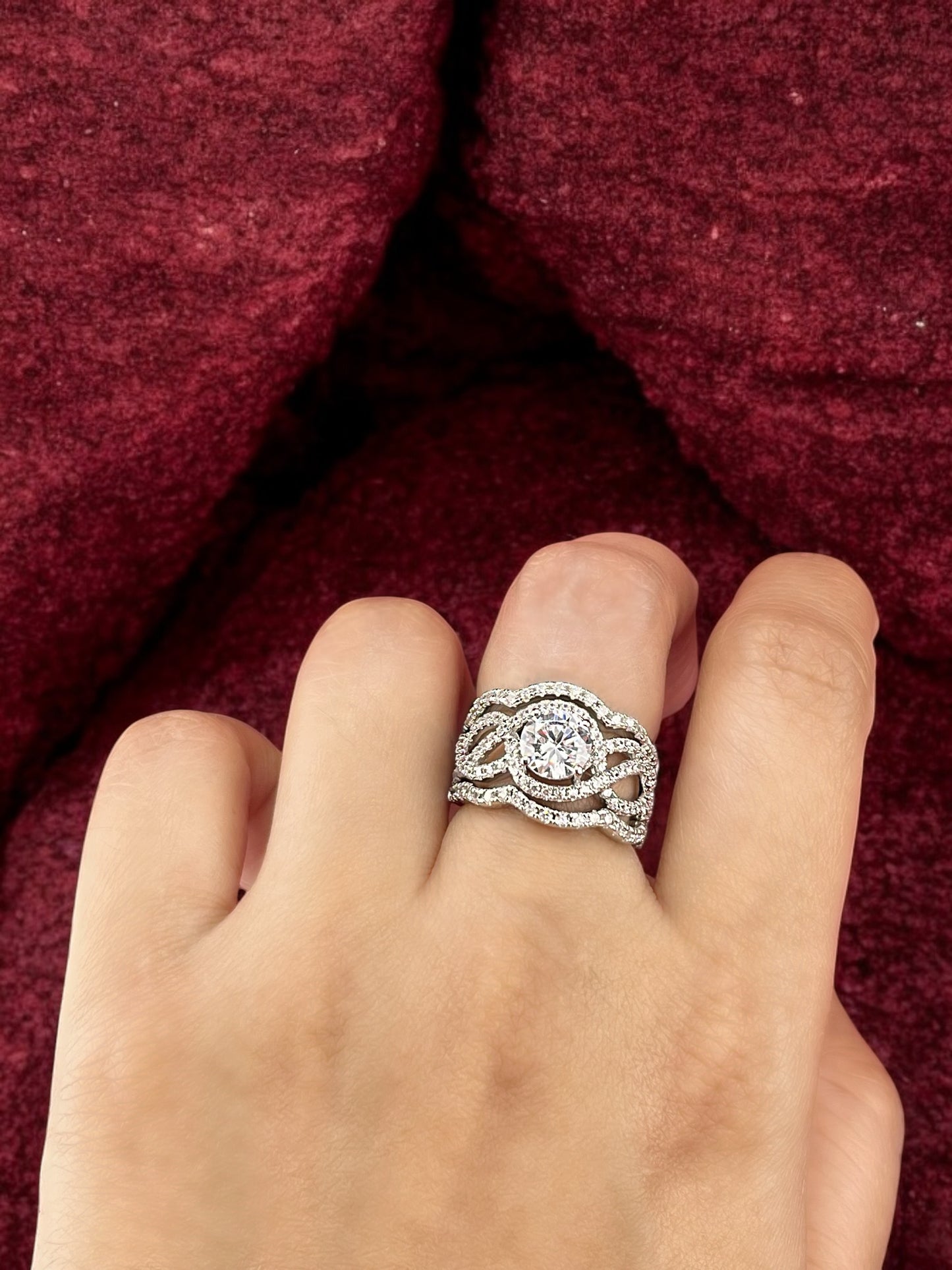Regal Trio Ring