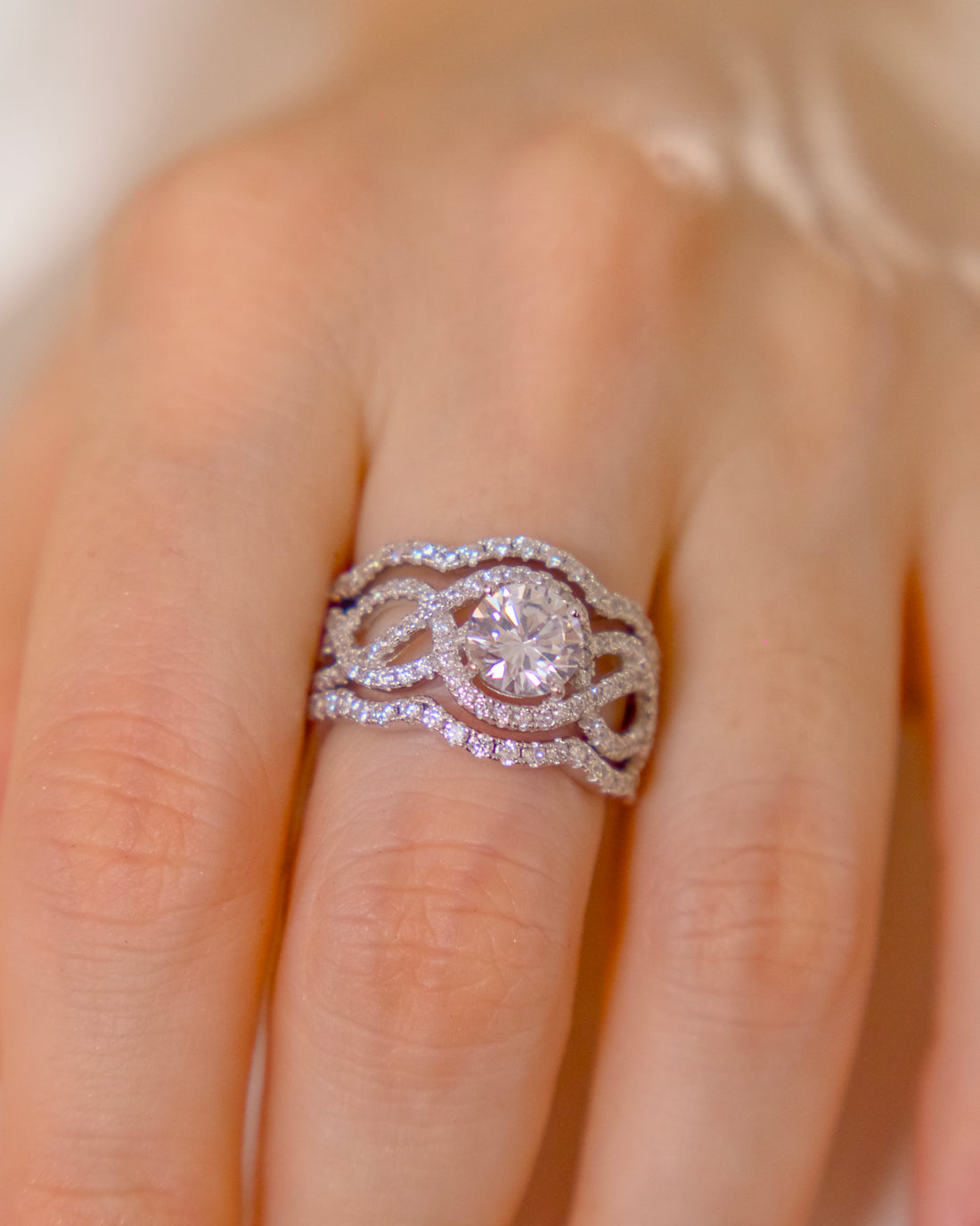 Regal Trio Ring