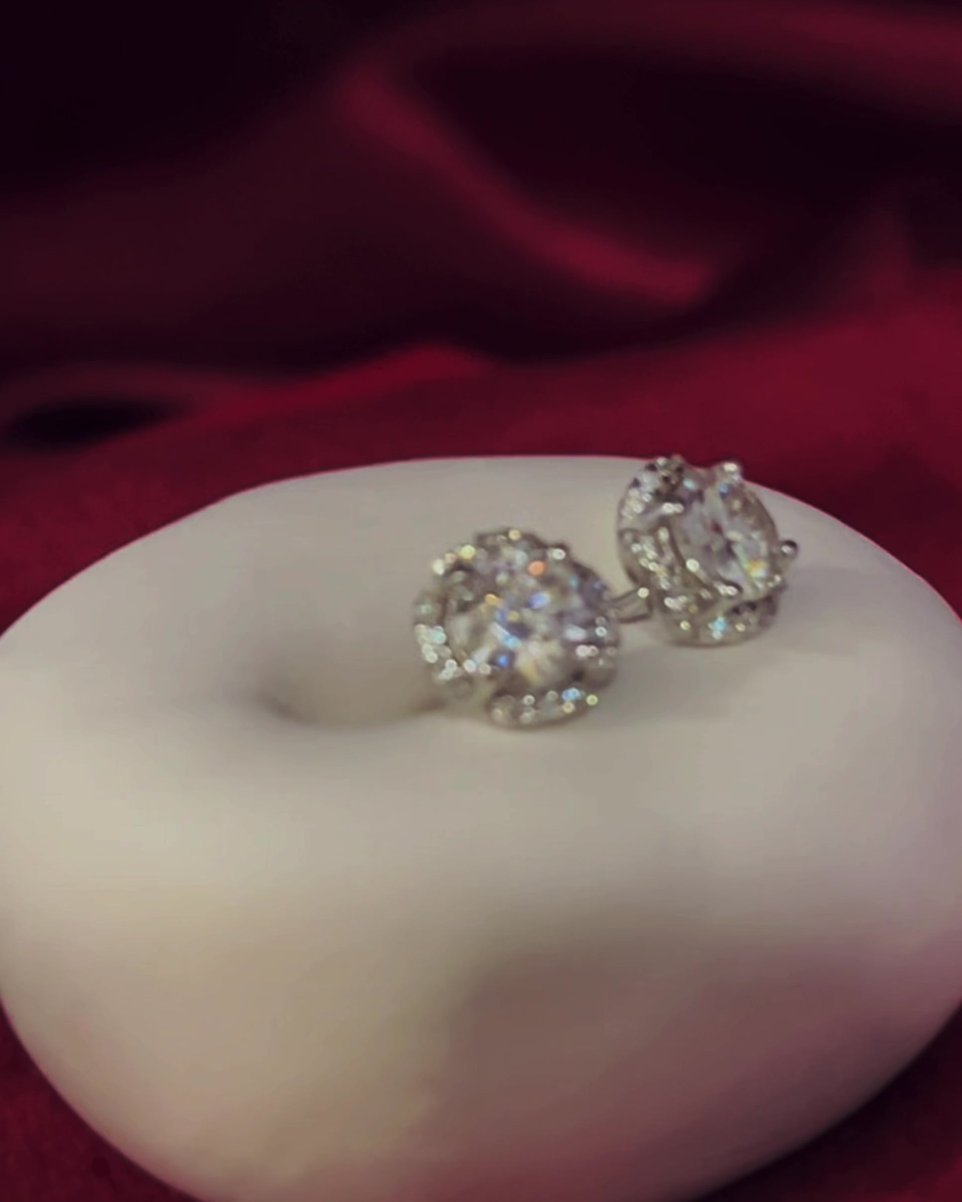 Phoebe Moissanite Diamond Earrings